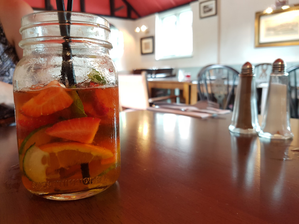 Ellie's Pimms at The Plough, Upper Dicker